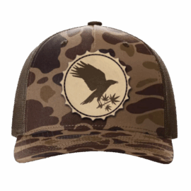 Brown Camo Trucker Hat